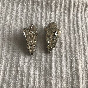 Elegant Crystal Clip-On Earrings